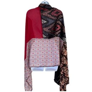 SOFT SURROUNDINGS Multicolor Patchwork Scarf